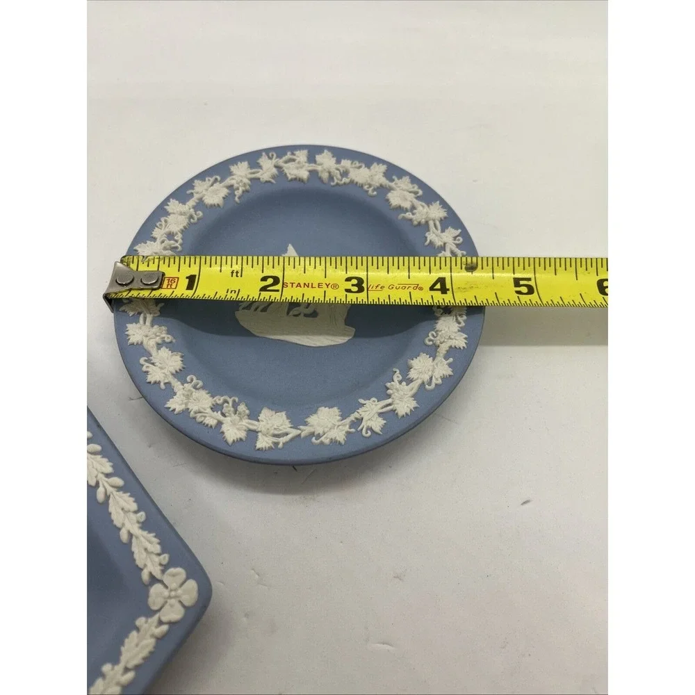 Two‎ Wedgwood Small Plates Signed By John H. Wedgwood March 27, 1989